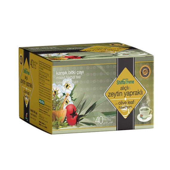 Shiffa Home - Alıçlı & Zeytin Yapraklı Karışık Bitki Çayı 40 Adet