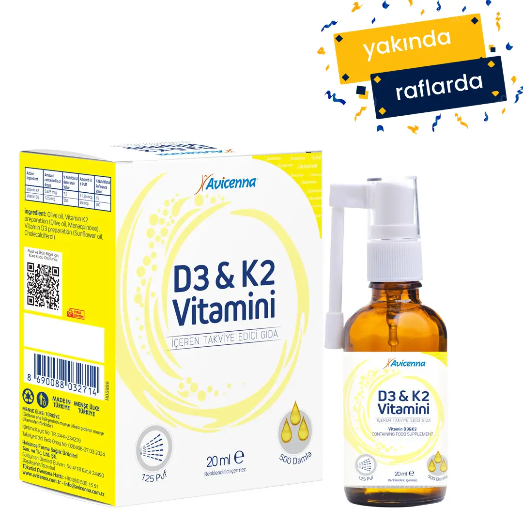 AVİCENNA - Avicenna D3 & K2 Vitamini Sprey