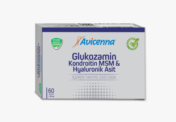 AVİCENNA - Avicenna Glucosamine MSM 60 Tablet