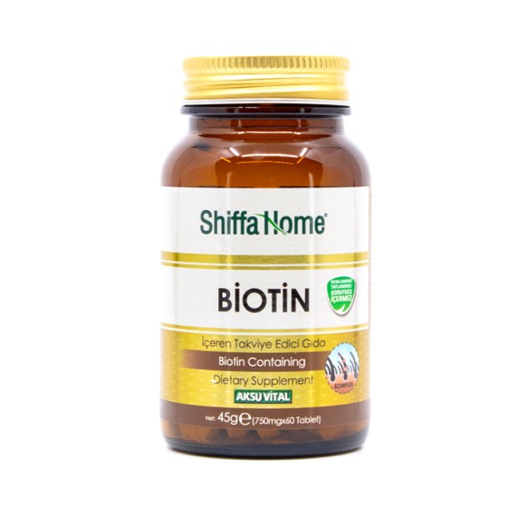 Shiffa Home - Biotin 60 Tablet 750 mg