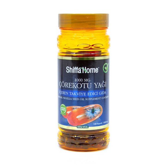 Aksuvital - Çörekotu Yağı Softjel- 1000 mg