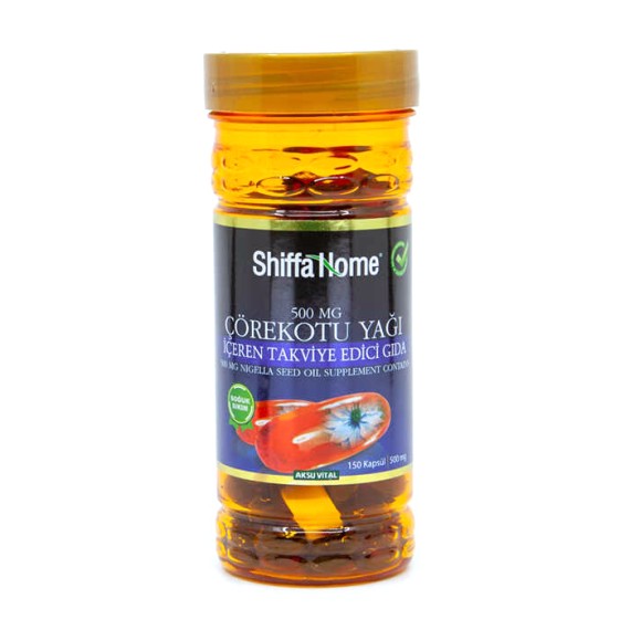 Shiffa Home - Çörekotu Yağı Softjel 500 mg