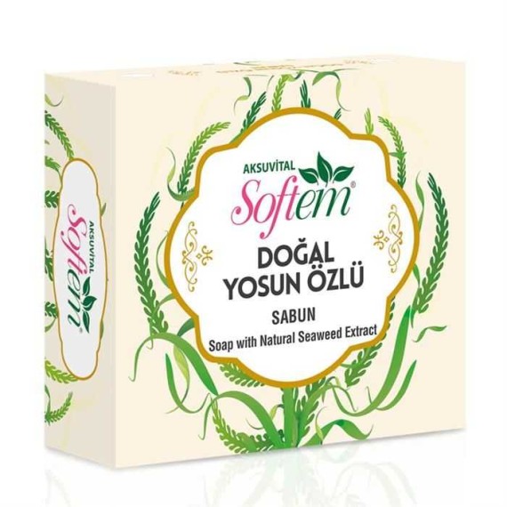 Softem - Doğal Yosun Özlü Sabun 130 gr.
