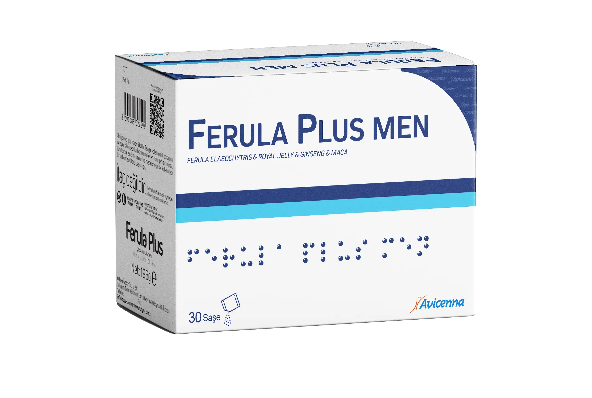 AVİCENNA - Ferula Plus Men 5 Gr 30 Saşe