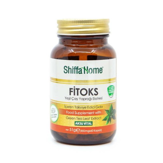 Shiffa Home - Fitoks Yeşil Çay Yaprağı Ekstresi Kapsül