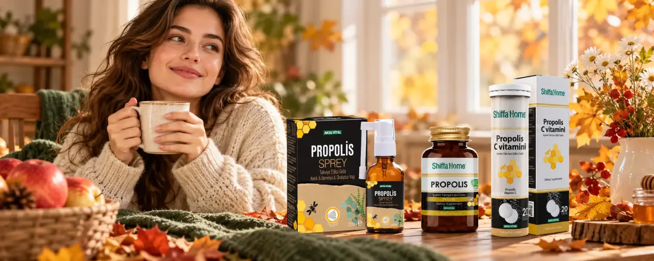Propolis Takviyesi | Sonbaharın Kapısını Sağlıklı Bir Rutinle Aralayın