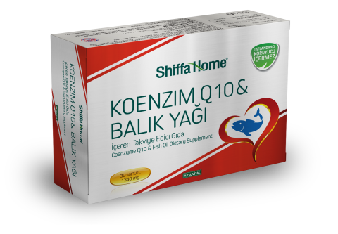 Shiffa Home Koenzim Q10 & Balık Yağı 30 Softjel -1340 mg