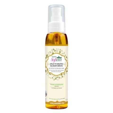Softem Argan ve Keratinli Saç Serumu