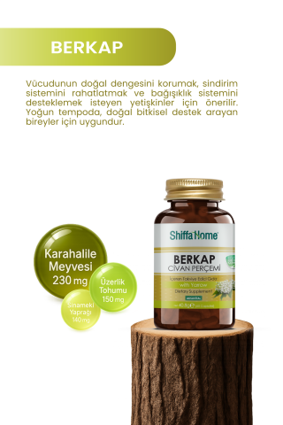 Shiffa Home Berkap Civan Perçemi - 60 Kapsül
