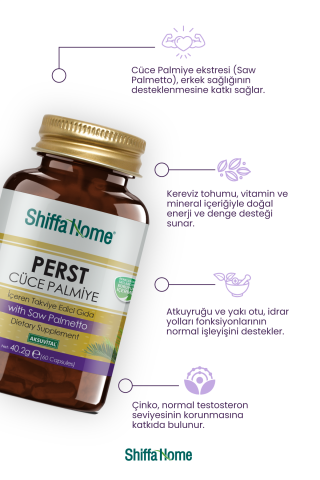 Shiffa Home Perst Cüce Palmiye - 60 Kapsül