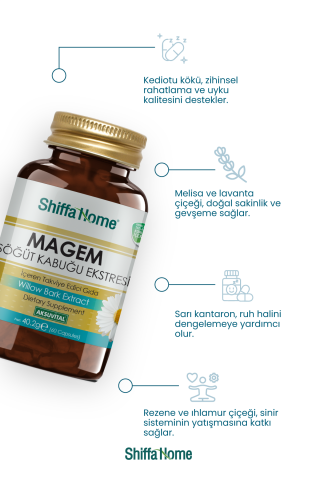 Magem Söğüt Kabuğu Ekstresi 60 Kapsül