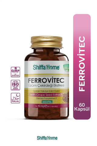 Ferrovitec Üzüm Çekirdeği Ekstresi 60 Kapsül