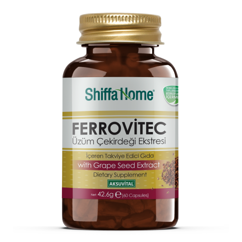 Ferrovitec Üzüm Çekirdeği Ekstresi 60 Kapsül