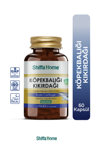 Shiffa Home Köpek Balığı Kıkırdağı 60 Kapsül