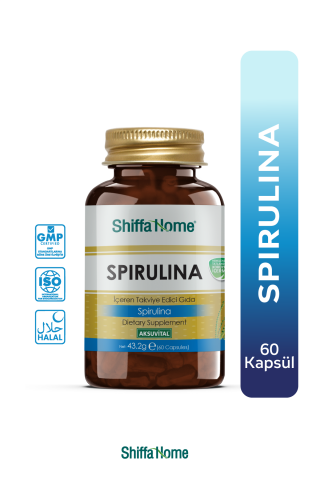 Shiffa Home Spirulina 60 Kapsül