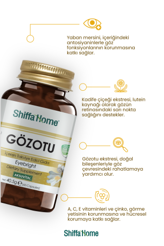 Shiffa Home Gözotu 60 Kapsül