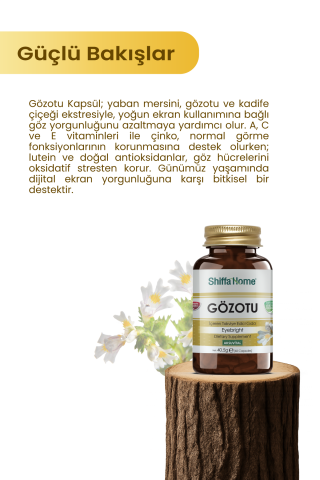 Shiffa Home Gözotu 60 Kapsül