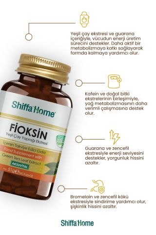 Fioksin Yeşil Çay Yaprağı Ekstresi Kapsül