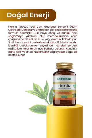 Fioksin Yeşil Çay Yaprağı Ekstresi Kapsül