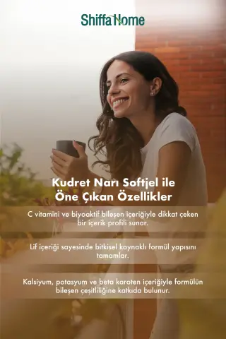 Shiffa Home Zeytinyağlı Kudret Narı 1000mg 100 Softjel