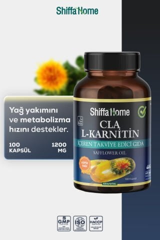 Shiffa Home Aspir Yağı CLA L-Karnitin 100 Softjel