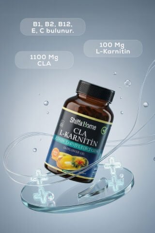 Shiffa Home Aspir Yağı CLA L-Karnitin 100 Softjel