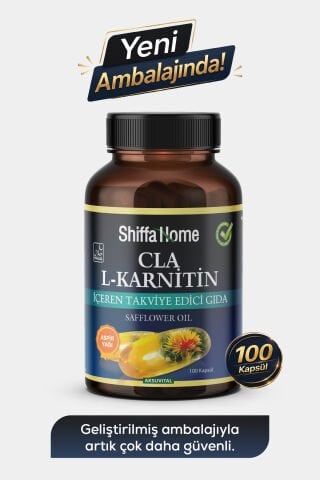 Shiffa Home Aspir Yağı CLA L-Karnitin 100 Softjel