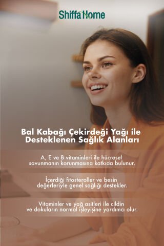 Bal Kabağı Çekirdeği Yağı Softjel
