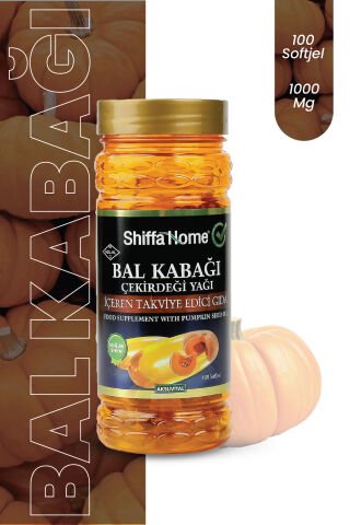 Bal Kabağı Çekirdeği Yağı Softjel