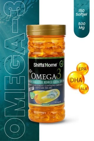 Shiffa Home Omega 3 500mg 150 Softjel
