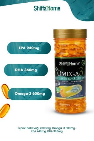 Shiffa Home Omega 3 500mg 150 Softjel