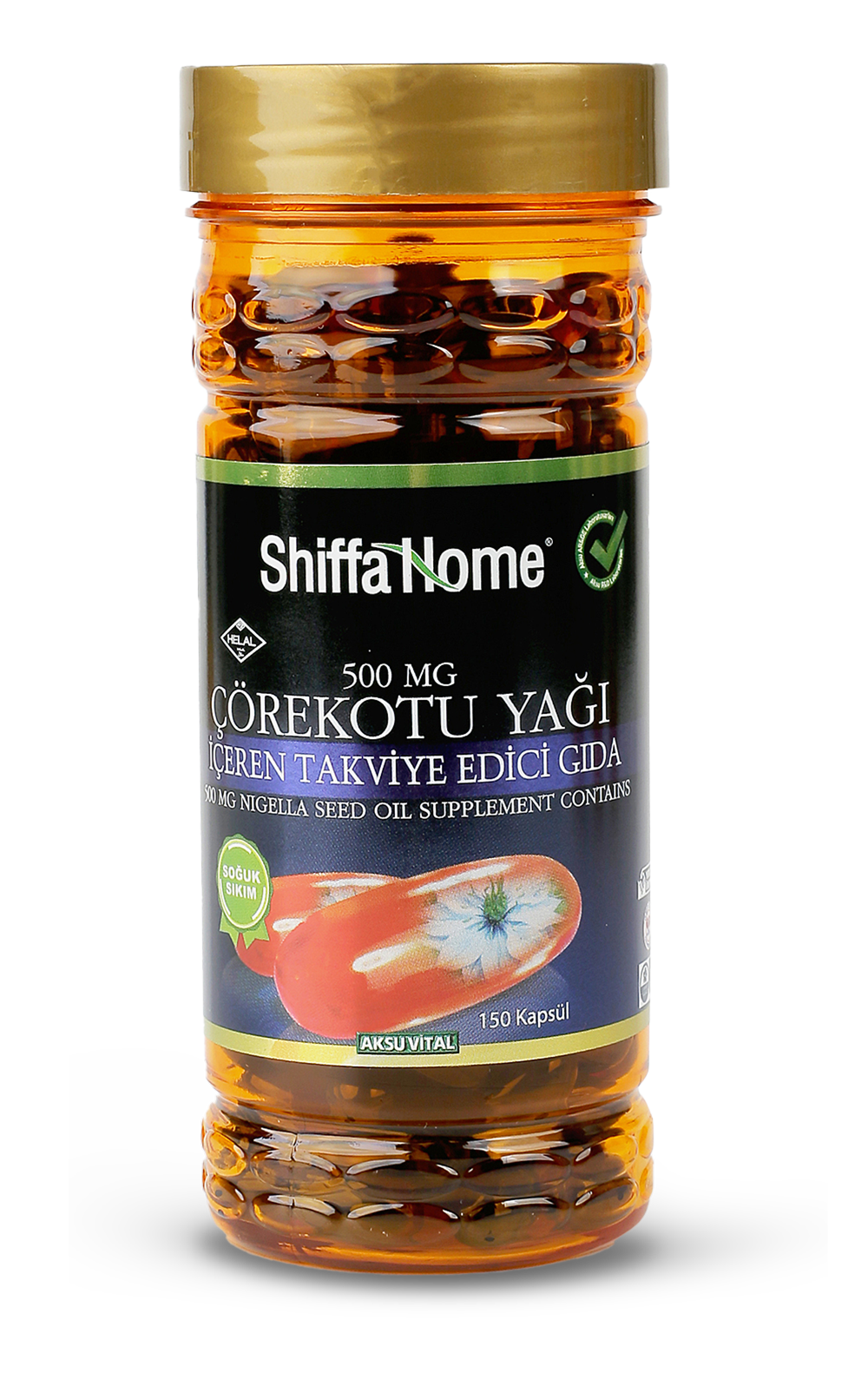 Shiffa Home Çörekotu Yağı Softjel 500 mg