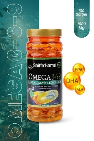 Shiffa Home Omega 3 6 9 100 Softjel