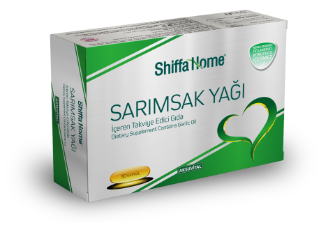 Shiffa Home Sarımsak Yağı 30 Softjel