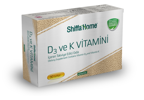 D3 ve K2 Vitamini 1340 mg Softjel