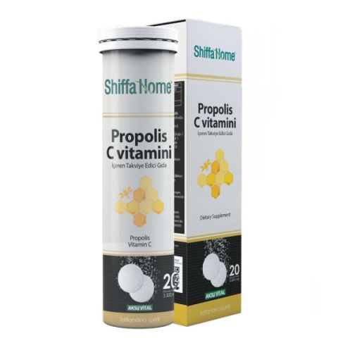Shiffa Home C Vitamini Propolis Efervesan 20 Tablet