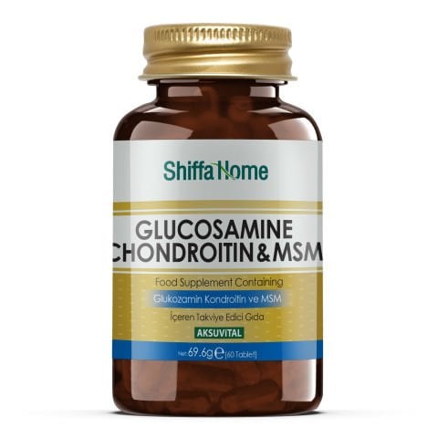 Shiffa Home Glukozamin Chondroitin & MSM 60 Tablet