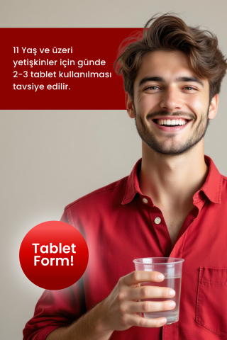 Shiffa Home Aksuvit Kırmızı Ginseng Arı Sütü Polen Propolis C Vitamini Kompleks 80 Tablet
