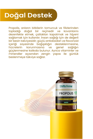 Shiffa Home Propolis 60 Kapsül
