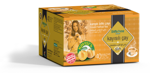 Kayısılı Bitki Çayı 40 Adet
