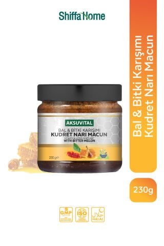 Aksuvital Bal Bitki Karışımı Kudret Narı Macunu 230g