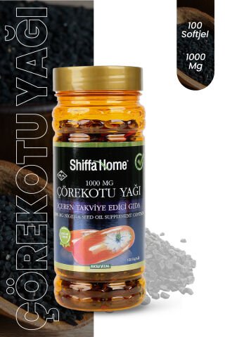 Shiffa Home Çörekotu Yağı Softjel 1000mg