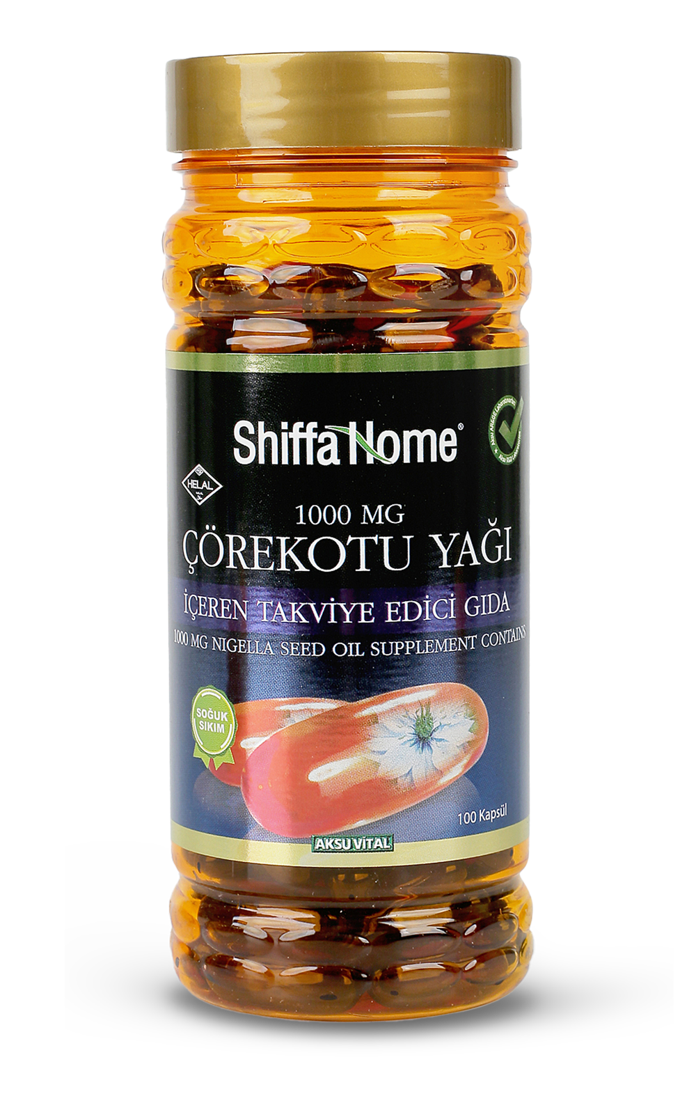 Shiffa Home Çörekotu Yağı Softjel 1000mg