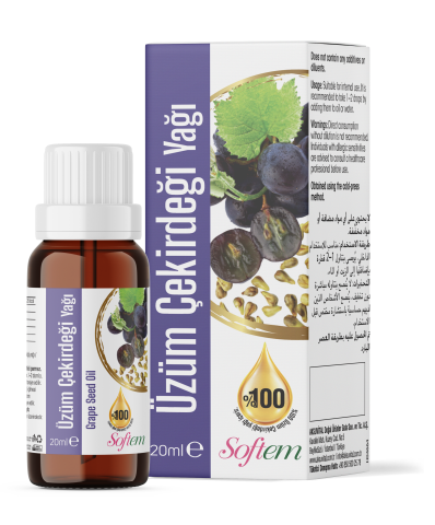 Softem Üzüm Çekirdeği Yağı 20 ml