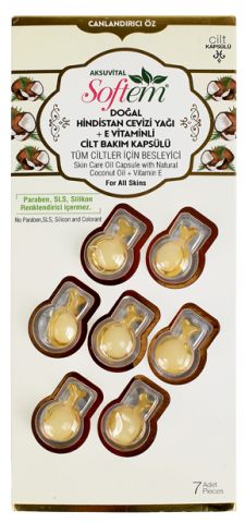 HİNDİSTAN CEVİZİ YAĞI & E VİTAMİNLİ CİLT KAPSÜLÜ