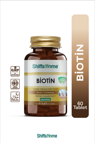 Shiffa Home Biotin 60 Tablet - 847 mg