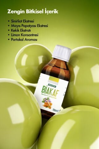 Aksuvital Biakaf Kekik İçeren Sıvı Takviye Edici Gıda Şurup 150ml