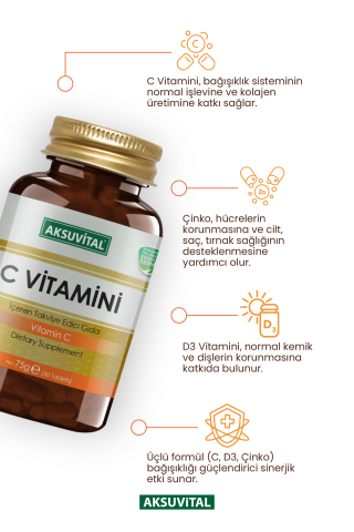 Shiffa Home C Vitamini 60 Tablet