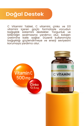 Shiffa Home C Vitamini 60 Tablet