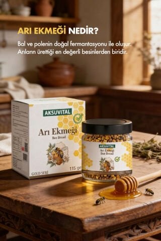 Aksuvital Arı Ekmeği 115g